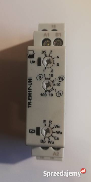 Przekaźnik czasowy 1P 8A 1sek100h 12240V ACDC Elektryka i akcesoria Dąbrowa Górnicza