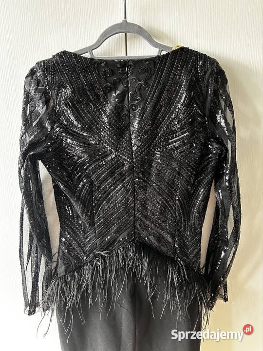 Elegancka czarna sukienka XL sukienka wieczorowa mazowieckie Wyszków
