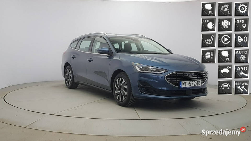 Ford Focus 10 EcoBoost Titanium X Z Polskiego czujnik parkowania Warszawa sprzedam