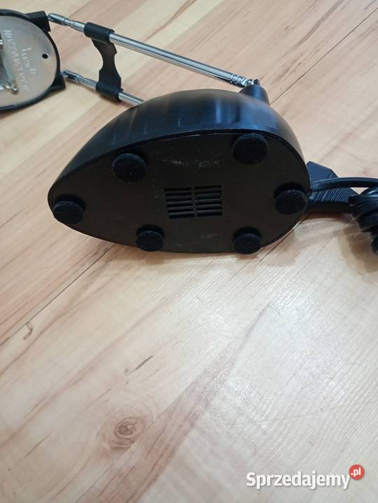 lampka lampa biurkowa nocna czarna 50 halogen Szczecin