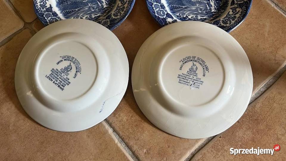 2 talerzyki Staffordshire England O śr 17 Gdańsk sprzedam