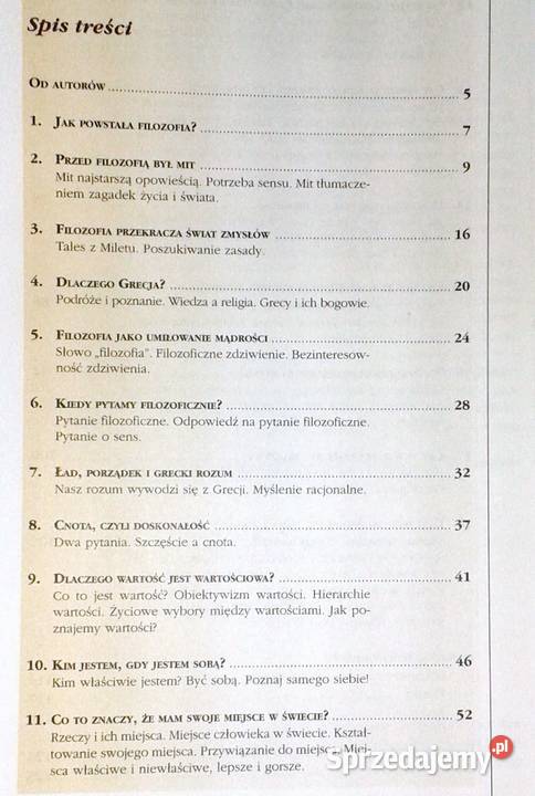 Edukacja filozoficzna I klasy gimnazjum Adam Pozostałe Chełm