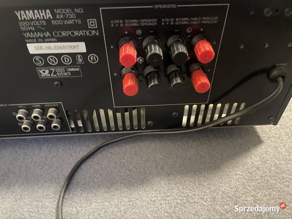 Amplituner yamaha ax 730 Kostrzyn nad Odrą