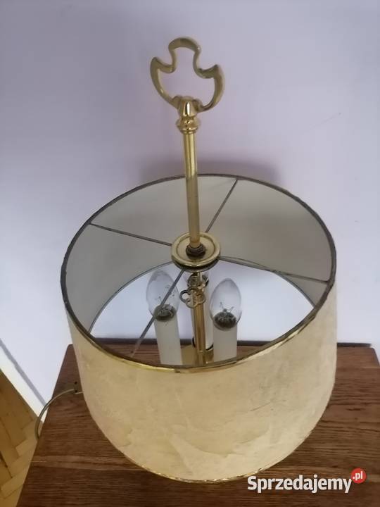 Stara mosiężna lampa z łat 60 tych ART DECO Kraków