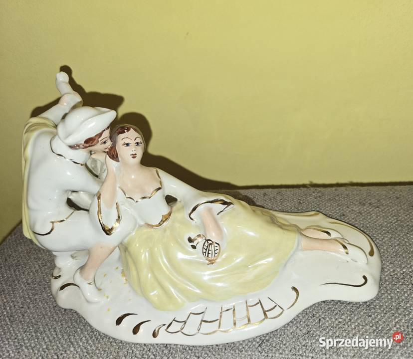 Figurka kolekcjonerska Steatyt Katowice para Porcelana i szkło Sosnowiec