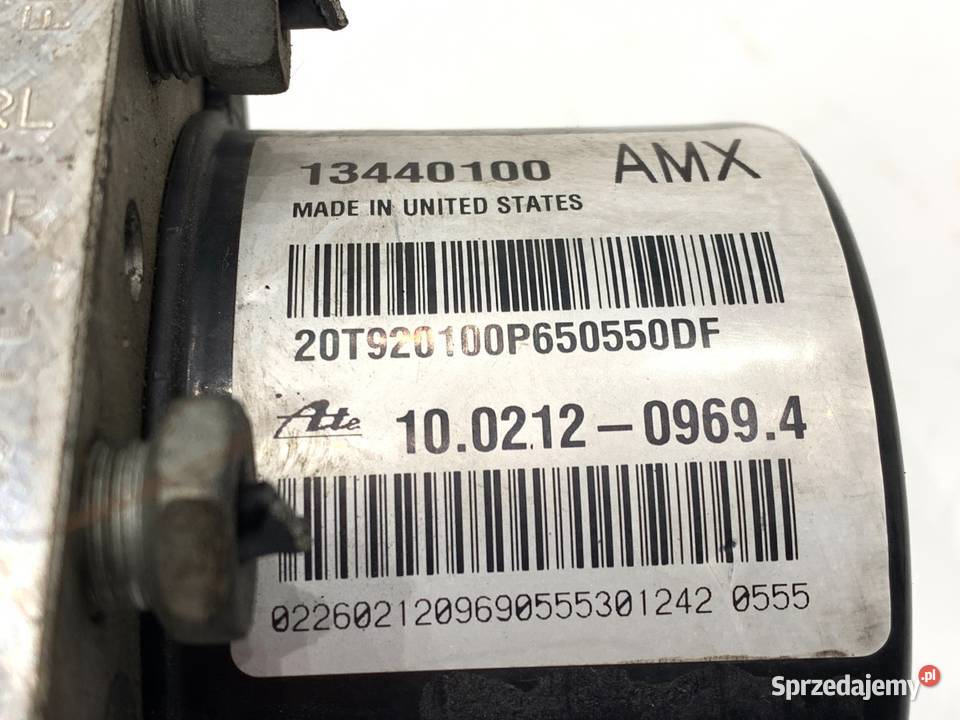 POMPA ABS OPEL ZAFIRA C 13440100 16 136 podkarpackie