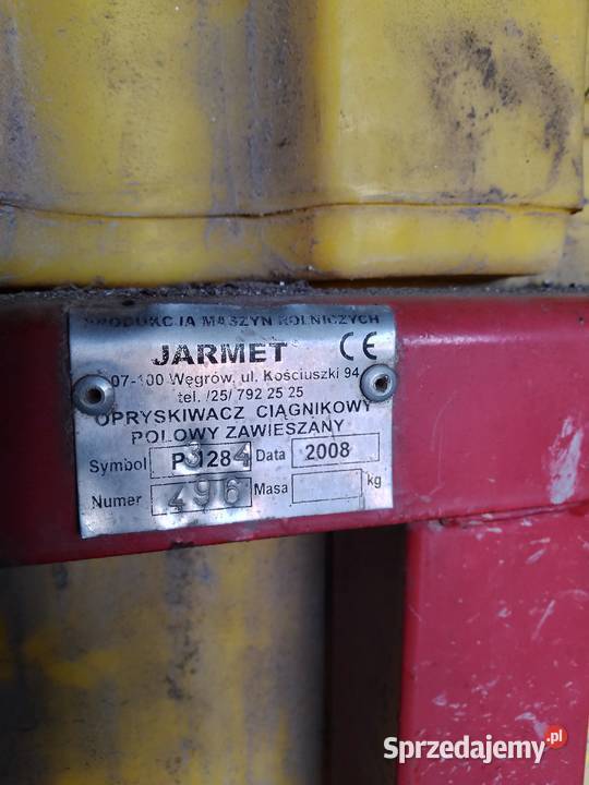 Opryskiwacz Jar met 1000l Hajnówka