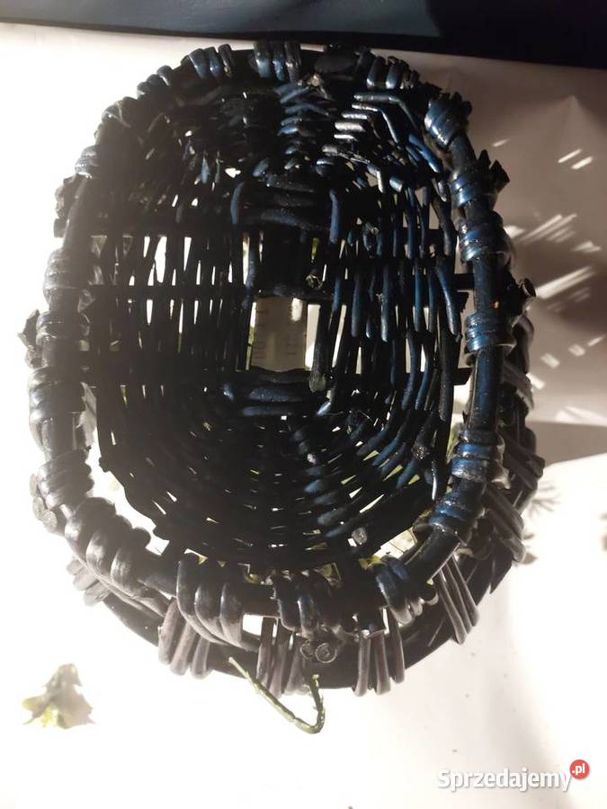 Koszyk wiklina granat np na święcenie