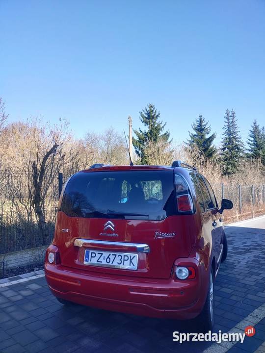 Citroen C3 Picasso ver EXCLUSIVE 2013r 16HDI 92 Łódź sprzedam