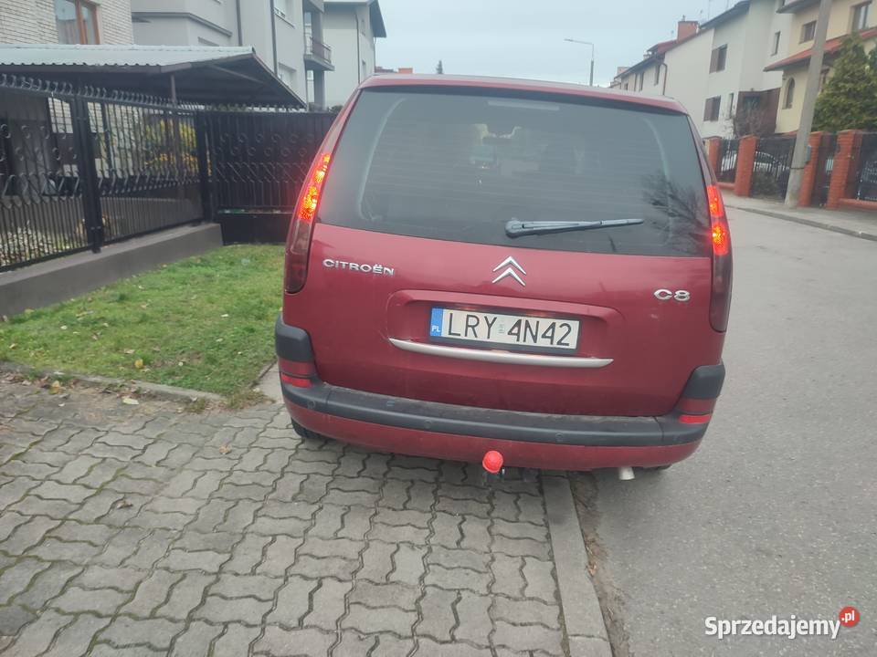 Citroen C8 20 lpg 2000cm3 mazowieckie Radom