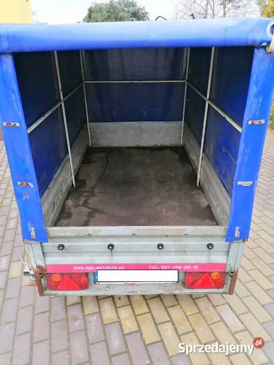 Przyczepka ZPCŚWIDNIK Plandeka Zarejestrowana Wodzisław sprzedam