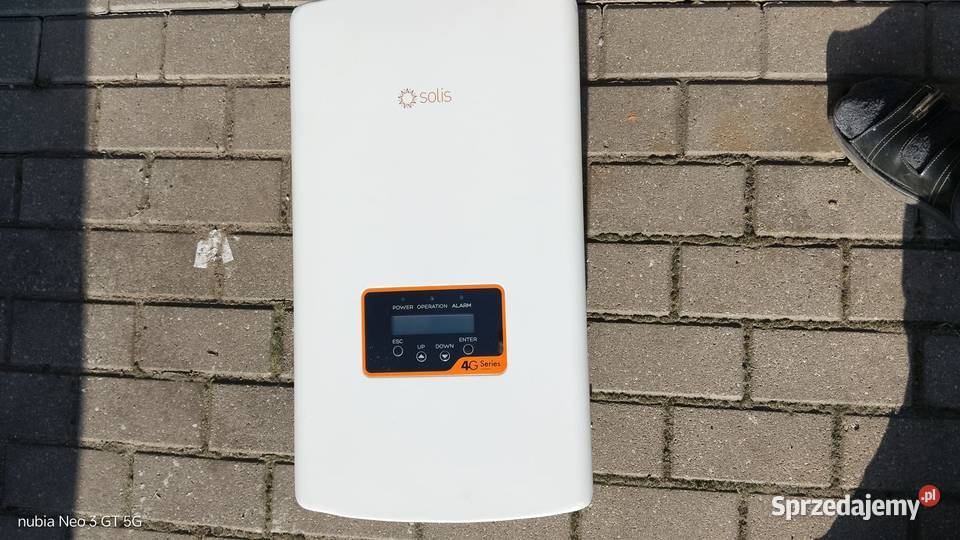 Falownik SOLIS 3P5K4G 5kW trójfazowy używany wielkopolskie Gniezno sprzedam