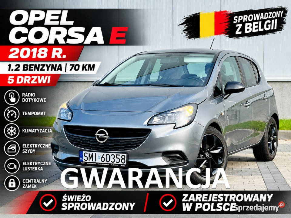 Opel Corsa E 12 Benz 151 E 2014 Mikołów sprzedam