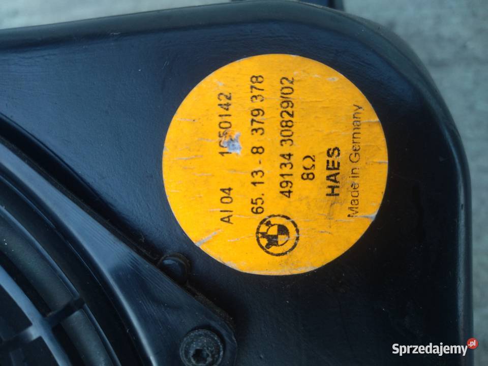 BMW X5 E53 GŁOŚNIK SUBWOOFER HIFI DSP 8379378 Pozostałe mazowieckie Przysucha sprzedam