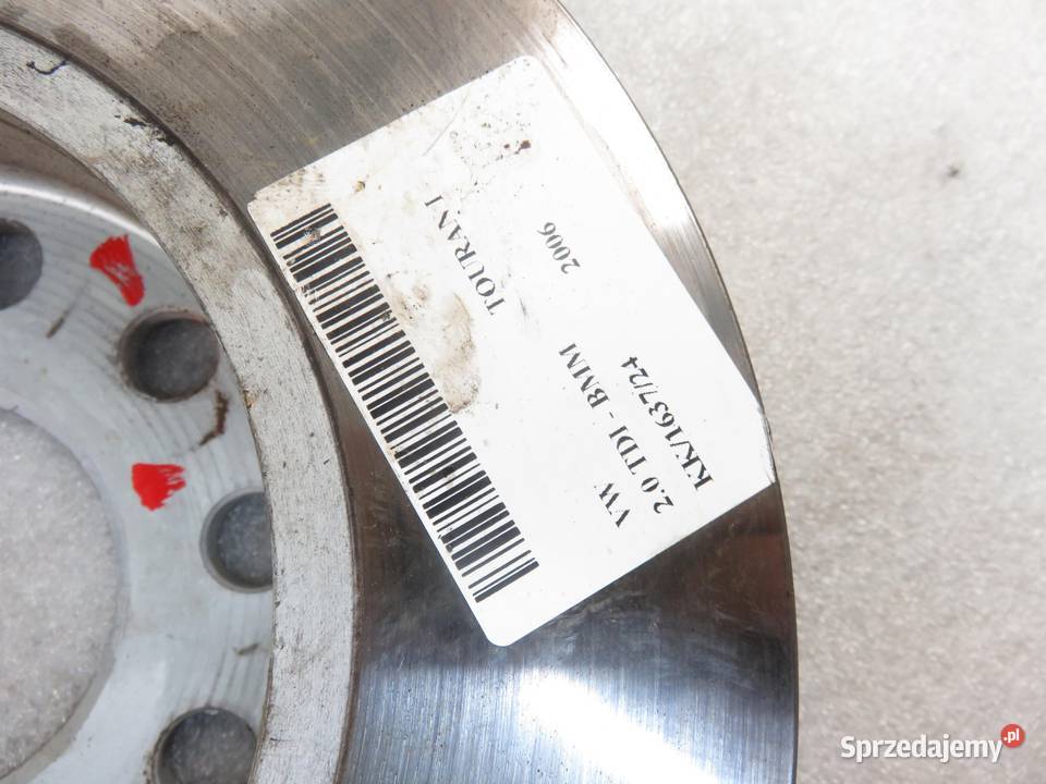 TARCZE HAMULCOWE TYŁ VW TOURAN I 20 TDI BMM Tarcze hamulcowe