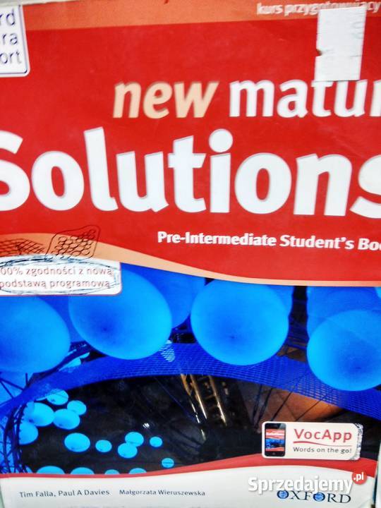 matura solutions preintermediate outlet Warszawa