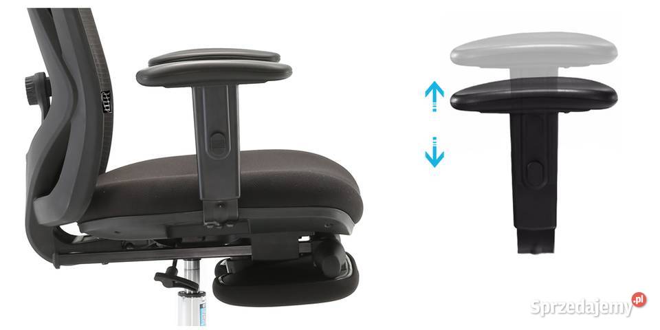 Fotel ergonomiczny ANGEL biurowy obrotowy eurOpa Jarosław