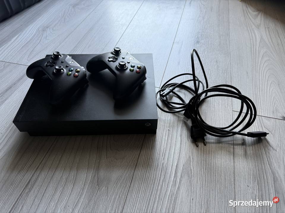 Xbox one X 1TB 2 pady okablowanie karton podkarpackie Żołynia