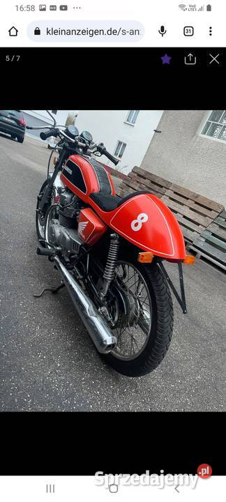 Honda cb200 Cafe recer Honda Motoryzacja Skarżysko Kościelne sprzedam