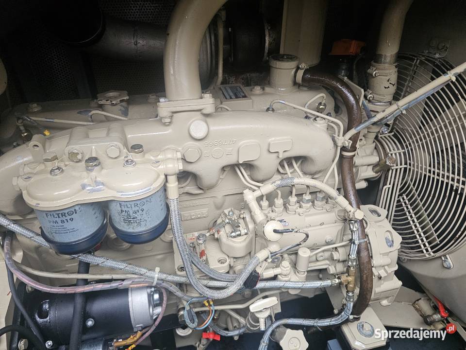 Agregat 125 kVa AVR stabilizator napięcia silnik Kraków