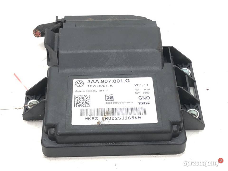 MODUŁ HAMULCA RĘCZNEGO VW PASSAT B7 3AA907801G