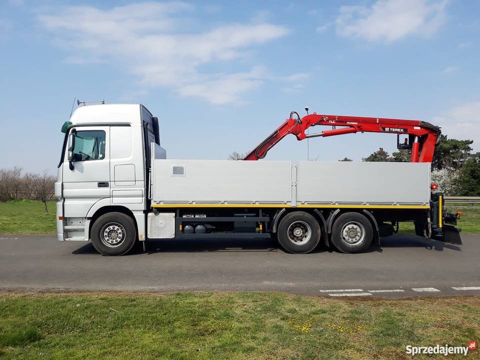 Mercedes Actros 2541 HDS Palfinger 15t na 9m tachograf Stęszew