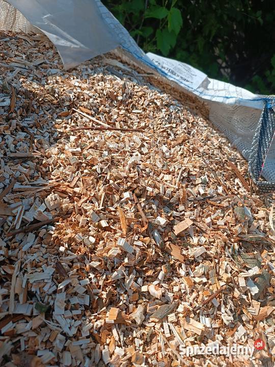 Zrębka ogrodowa opał podsypka itp Worki 70L big Jodłowa