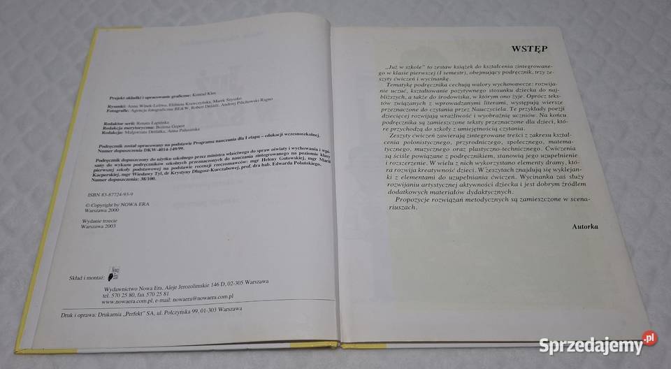 Maria Alicja Szymańska Już w szkole 1 Nowa Era Czeladź
