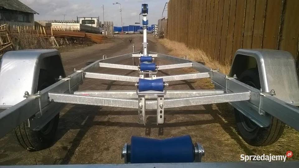 Przyczepa podłodziowa przyczepka P750 NIEWIADÓW Motoryzacja Stargard