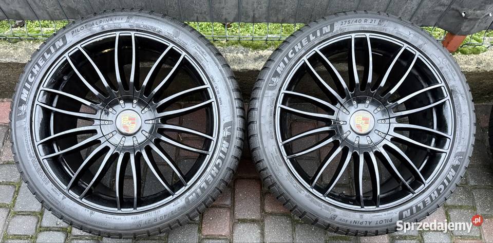 Zimowe 21 Porsche Cayenne 5x130 9J i 10j felgi Motoryzacja Lubasz