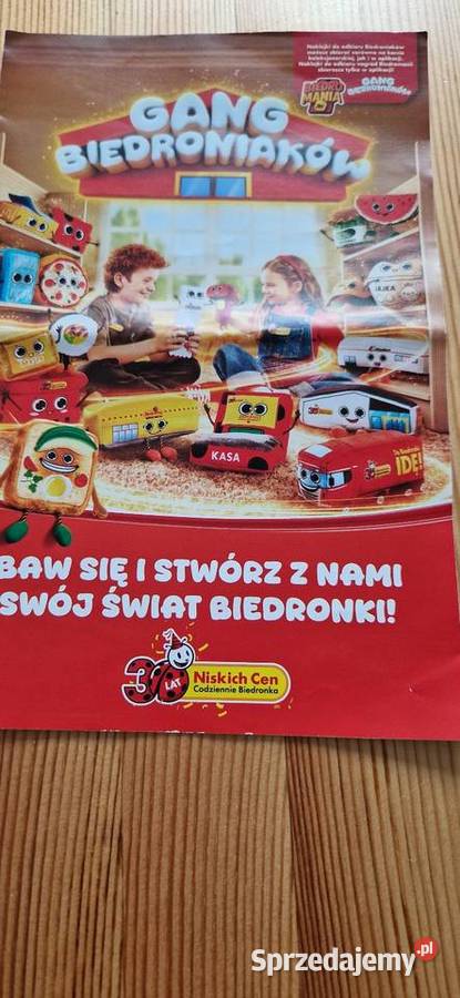 Gang biedroniaków naklejki biedronka maskotka 80 Maskotki Kraków