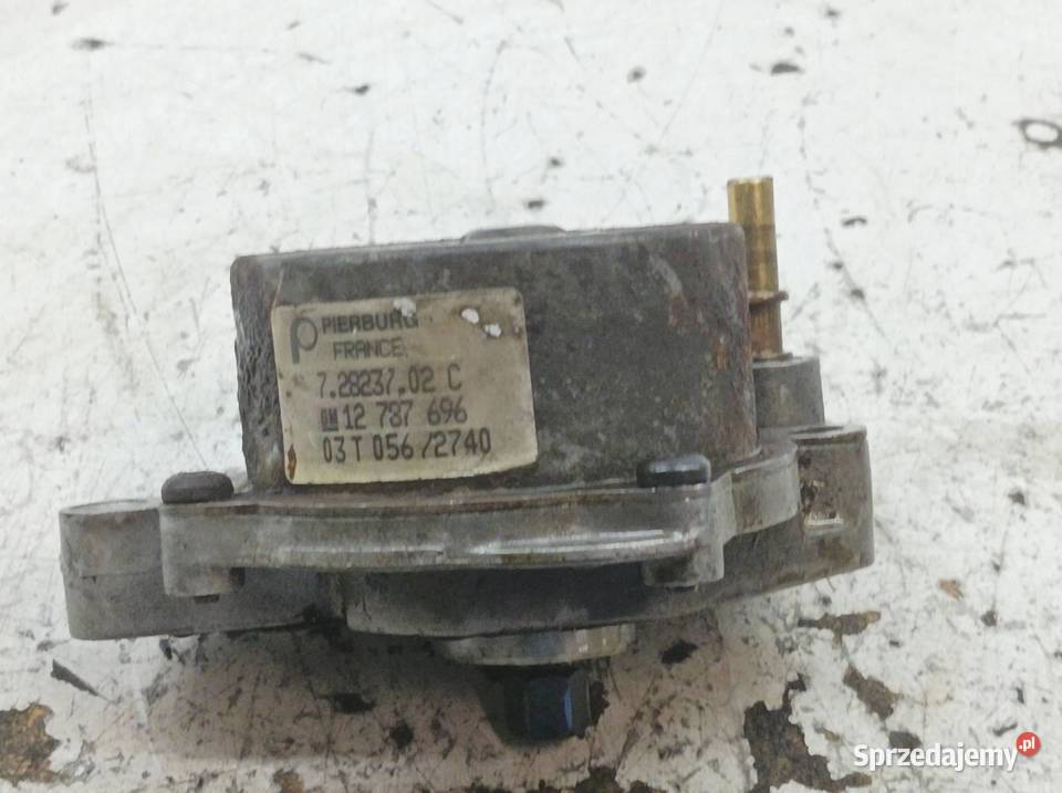 POMPA VACUM 12787696 20 16V T B207E Saab 93 II Rok produkcji 2003