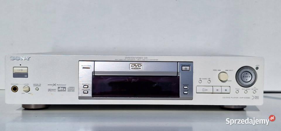 CD DVD odtwarzacz SONY DVP S725D 725 DVD CD DVD i Blu-ray Międzychód