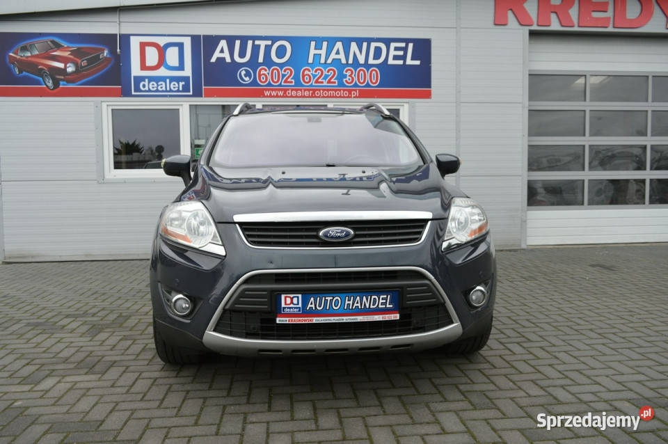 Ford Kuga 20 TDCi Serwis Navi Bluetooth Skóra szary Hrubieszów
