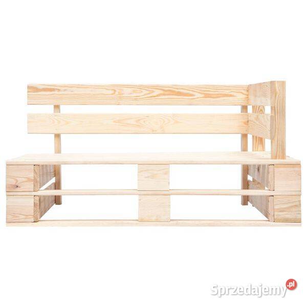 vidaXL Ogrodowa ławka narożna z palet mazowieckie Warszawa