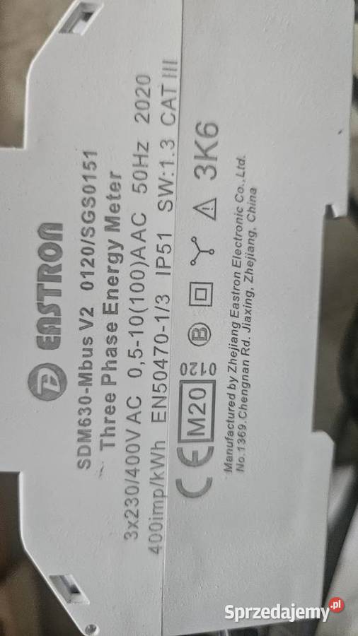 Licznik dwukierunkowy energii Eastron SDM630 podkarpackie Rzeszów sprzedam