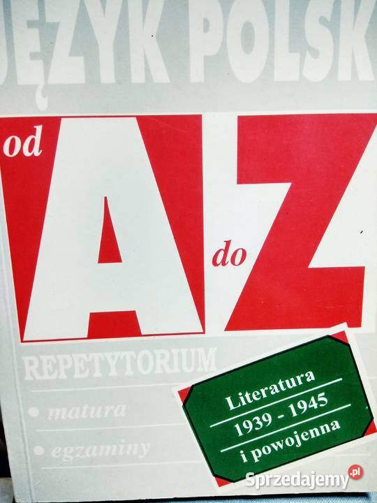 Język polski a do zet literatura outlet używane Warszawa sprzedam