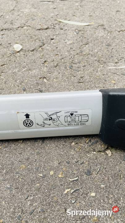Bagażnik dachowy belki poprzeczki Volkswagen Zamość