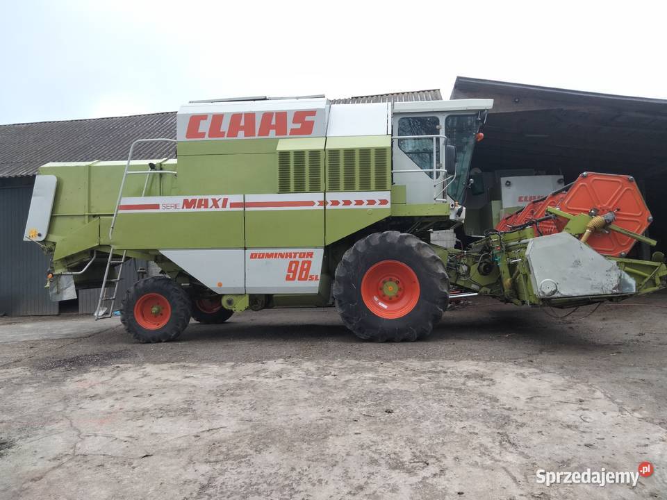 Claas dominator 98SL MAXI MF bizon lexion Poziomowanie sit małopolskie Racławice