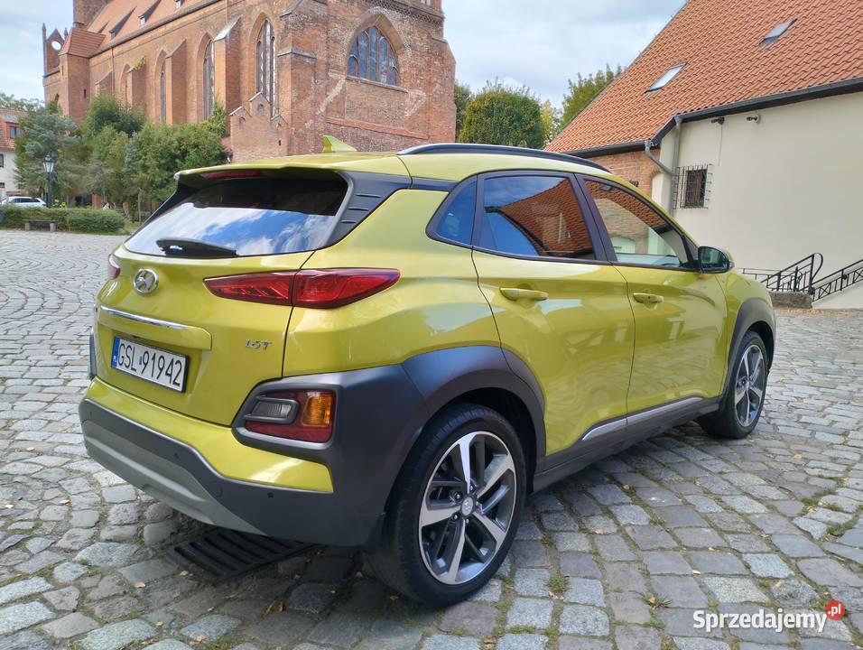 Hyundai Kona LIMITED 16 LIME GREEN skóraautomat Słupsk