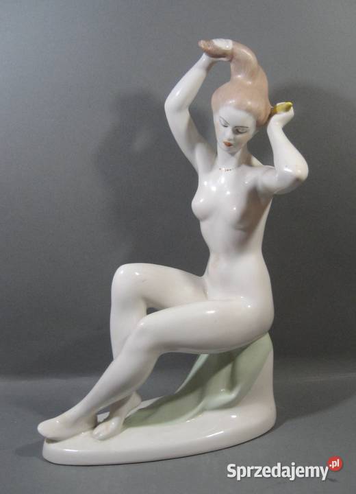 Figurka Porcelanowa Akt Aquincum Węgry 23 Warszawa