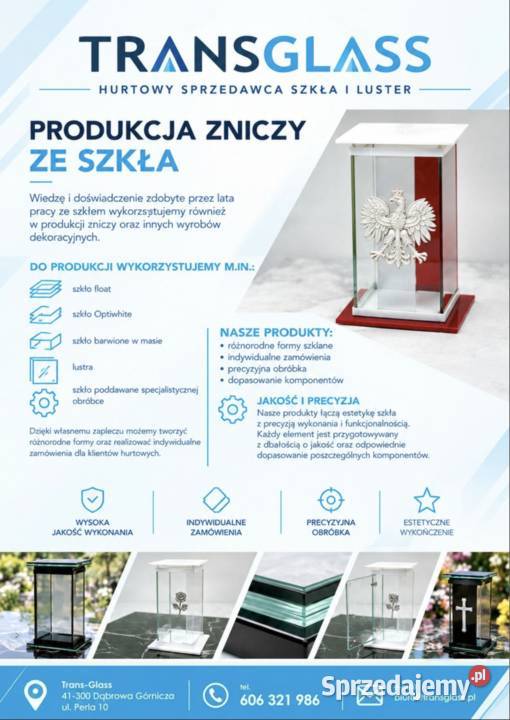 PRODUCENT ZNICZY SKŁADANYCH RĘCZNIE MANUFAKTURA śląskie