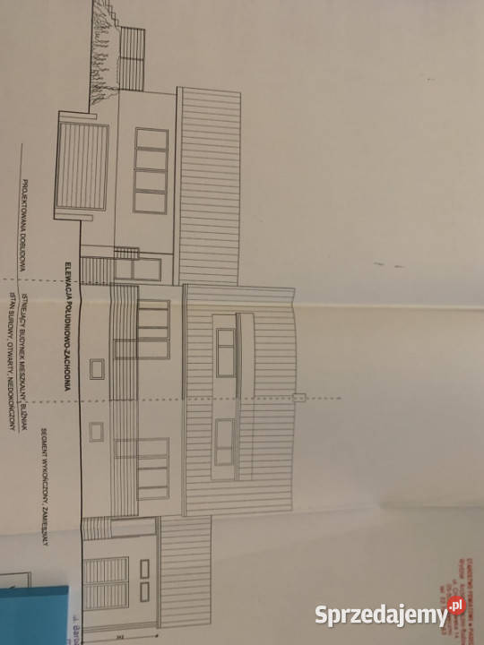 Dom w zabudowie bliźniaczej z dużą działką Gołków