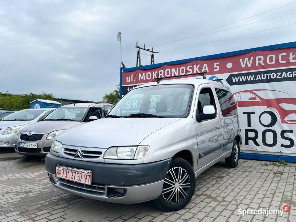 Citroen Berlingo 19 Diesel 5 osobowy HAK Pakowny dolnośląskie