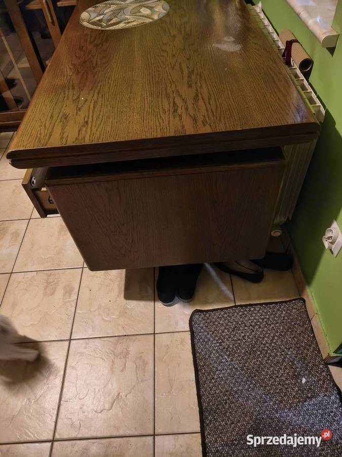 Biurko z drewna dębowego Jarocin