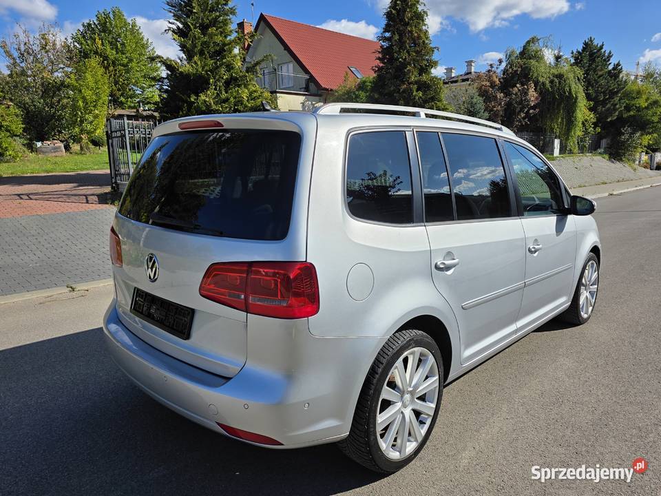VW Toura 20TDI 177 Automat bezwypadkowy opłacony wielofunkcyjna kierownica Lublin