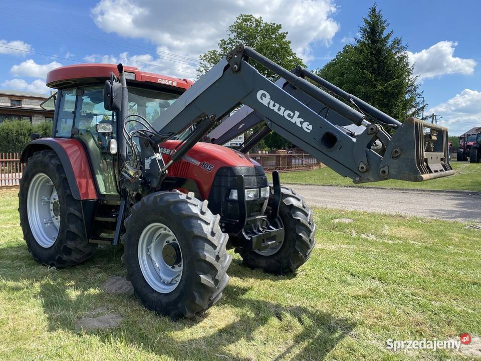 CASE CS 105 PRO ŁADOWACZ QUICKE Q56 2011r Biała