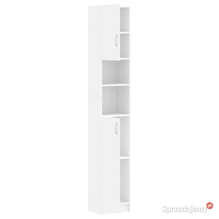 Szafka łazienkowa biała 32x255x190 materiał Warszawa