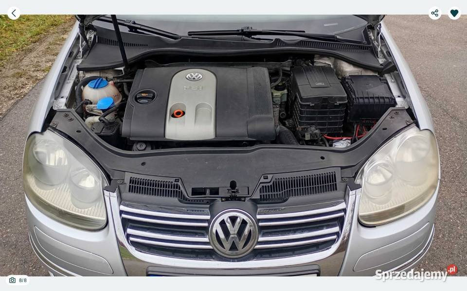 Volkswagen Jetta 16 benzyna FSI 2005 6 biegów małopolskie Brzesko