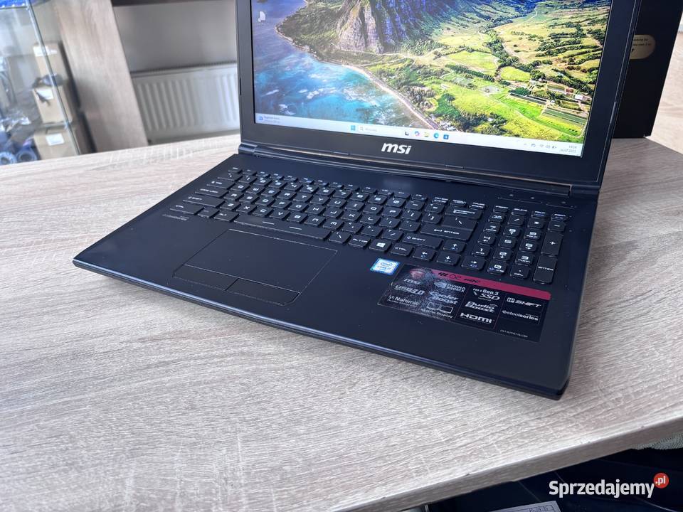 Laptop MSI GL62 6QC i76700HQ 16GB ram Nvidia